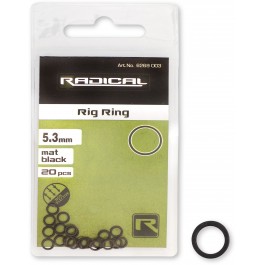 Radical Kólko lacznikowe czarny matowy Rozm 5,3mm Opak 20szt