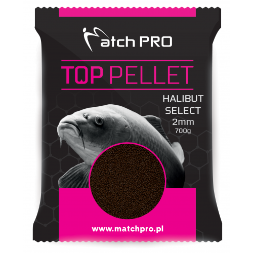 Matchpro pellet halibut select 2mm opak 700g pellet zanętowy