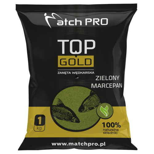 Matchpro top gold zielony marcepan zanęta opak 1kg