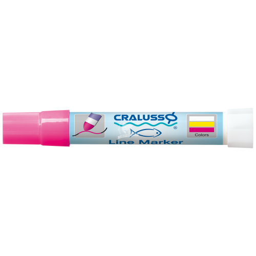 Cralusso marker różowy do żyłki line pink