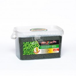 Baitzone pellet green fruity zielony owocowy pellet zanętowy opak 3l