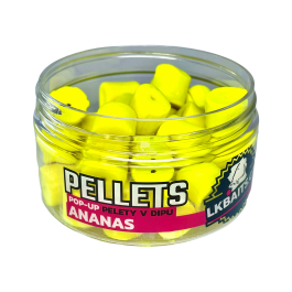 Lk baits pop up pellets in dip ananas 12mm/40g