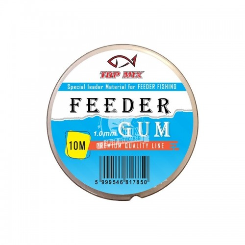 Top mix feeder gum 1,0 mm 10m feederguma