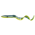 Savage gear lb real eel 15cm 12g green yellow glitter sztuczna przynęta spinningowa