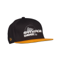 Savage gear flat peak 3d logo cap one size black ink wirujący ogonek
