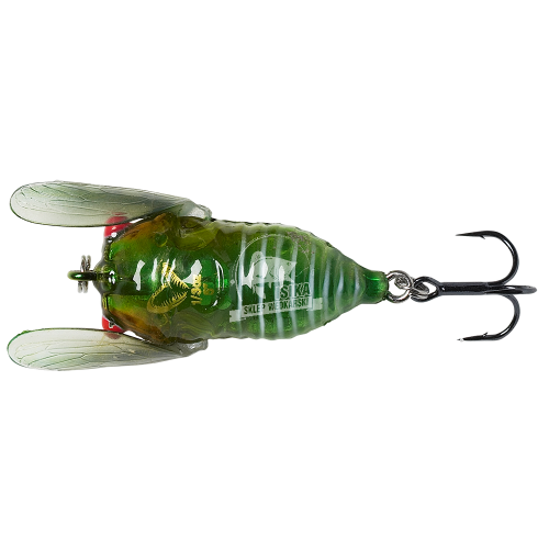 Savage gear 3d cicada 3.3cm 3.5g floating green wobler cykada