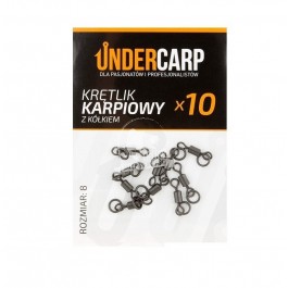 Undercarp krętlik karpiowy z kółkiem rozmiar 8 