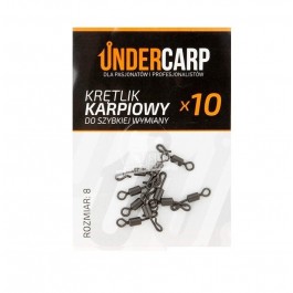 Undercarp krętlik karpiowy do szybkiej wymiany rozmiar 8