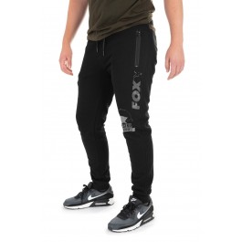 Fox black / camo print jogger - xl spodnie dresowe