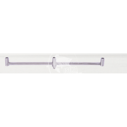 Fiume buzzbar inox slim line 9mm 30cm na trzy wędki podpórka typu buzzbar