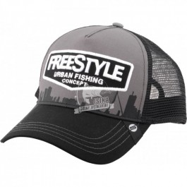 Freestyle trucker cap gray front