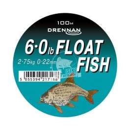 Drennan żyłka float fish 100m. 0,22mm