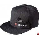 Dragon czapka hells anglers flat front czarna