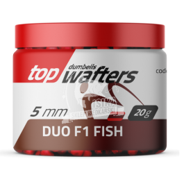 Matchpro top dumbells wafters duo f1 fish 5mm opak 20g (ryba) przynęta feederowa