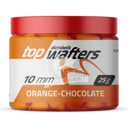 Matchpro top dumbells wafters orange-chocolate 10mm opak 25g (pomarańcz - czekolada) przynęta feederowa