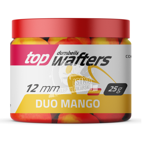 Matchpro top dumbells wafters duo mango 12mm opak 25g (mango) przynęta feederowa