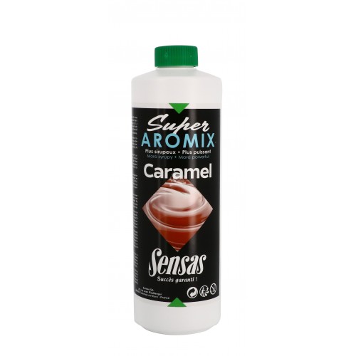 Sensas super aromix caramel opak 500ml dodatek do zanęt