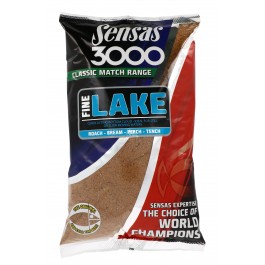 Sensas 3000 lake fine (jezioro drobnomielona) opak 1kg zanęta