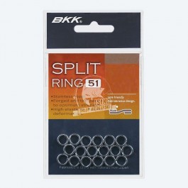 Bkk split ring-51 rozmiar: 3 / 22,6kg opak: 18szt kółka łącznikowe