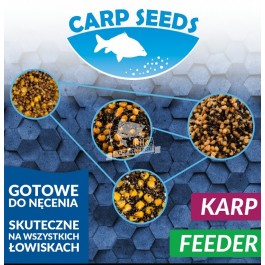 Carp seeds miks p - konopie, pszenica 1kg