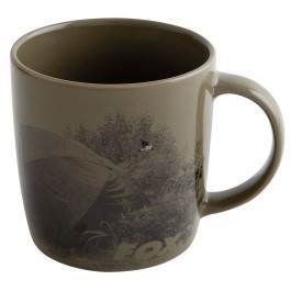 Fox ceramic mug - scenic kubek