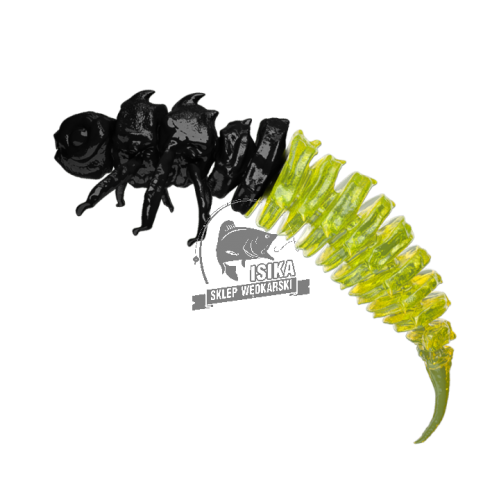Qubi bigfatbug 5cm kolor: black seledyn gumowa przynęta spinningowa