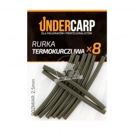 Undercarp rurka termokurczliwa zielona 2,5mm