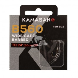 Kamasan przypony bait band b560 nr 16 3lb/1,36kg 0.13mm 60cm op. 10szt.