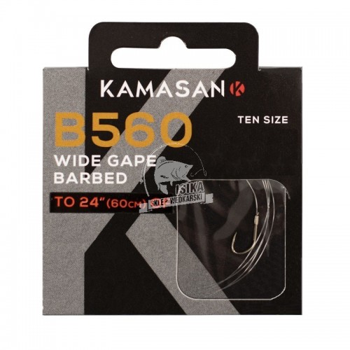 Kamasan przypony bait band b560 nr 20 2lb/0,91kg 0.10mm 60cm op. 10szt