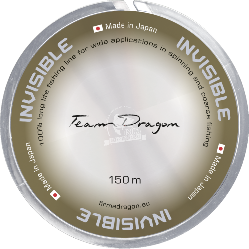 Dragon żyłka team invisible / made in japan 150 m 0.16 mm/3.45 kg bezbarwna