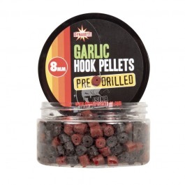 Dynamite baits garlic pre-drilled hook pellets 8mm pellet hakowy