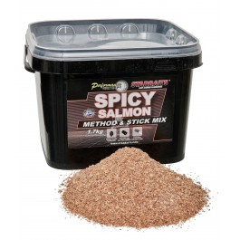 Starbaits pc spicy salmon method & stick mix opak 1,7kg zanęta