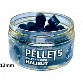 Lk baits pellets in dip halibut 12mm/60g