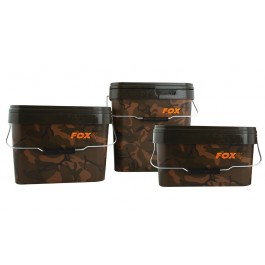 Fox camo square buckets - 10 litre wiadro