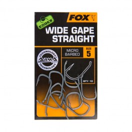 Fox wide gape straight - size 2 haczyki