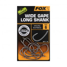 Fox armapoint wide gape long shank - size 6 haczyki