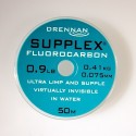Drennan supplex fluoro carbon 0,105mm 50m żyłka