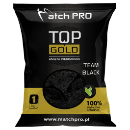 Matchpro top gold team black zanęta opak 1kg