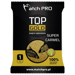 MatchPro TOP GOLD SUPER CARMEL Zanęta 1kg