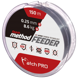 Matchpro Team Method Feeder Żyłka 150m 0,20mm