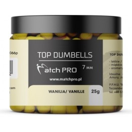 Matchpro top dumbells vanille 7mm opak 25g (wanilia) przynęta feederowa