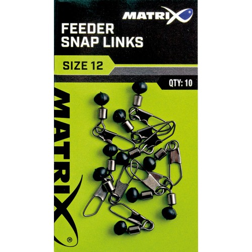Matrix feeder bead snap links size 14 łączniki