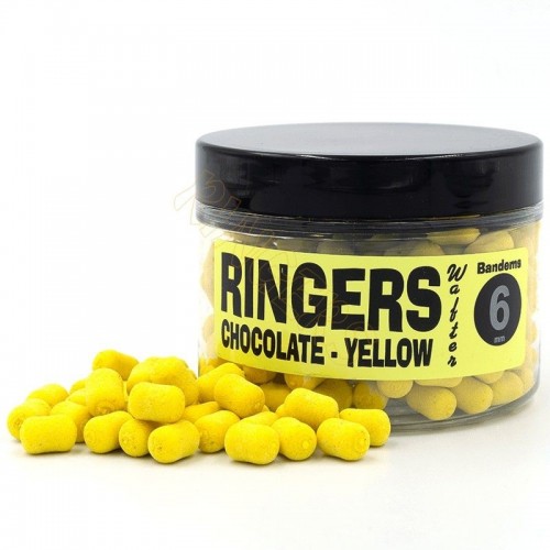 Ringers yellow chocolate wafters 6mm (dumbells)
