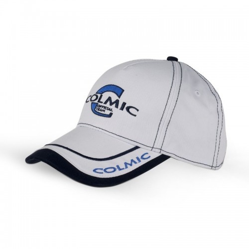 Colmic cappello cotone bianco official team czapka