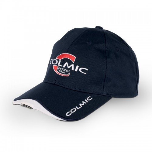 Colmic cappello cotone blu official team czapka