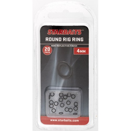 Starbaits round rig ring 4mm opak 20szt kułko łącznikowe