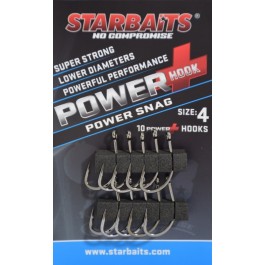 STARBAITS POWER HOOK POWER SNAG SIZE 4/PC10 HAKI KARPIOWE