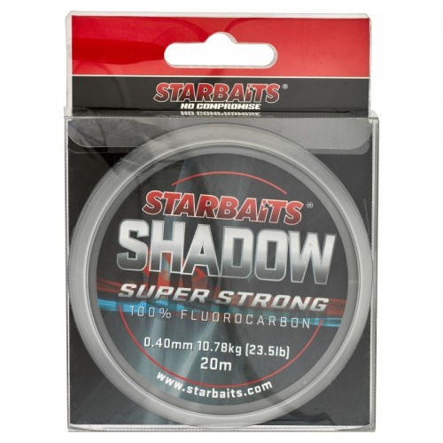 Starbaits fluorocarbon shadow fluoro super strong 20m / 0.40mm / 23,5lb