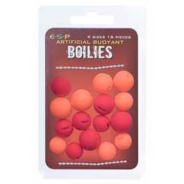 Esp buoyant boilies red & orange kulki pop up sztuczna przynęta