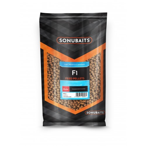 Sonubaits f1 feed - 6mm opak 900g pellet zanętowy